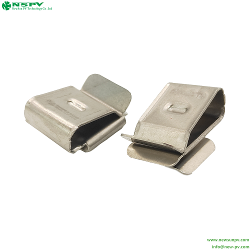 PV Wire Clips Stainless Steel Cable Clips For Solar Cables PV Cable Management Clips