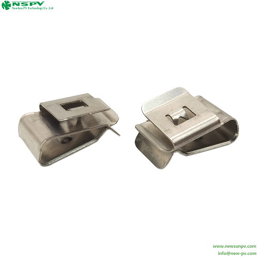 PV Wire Clips Stainless Steel Cable Clips For Solar Cables PV Cable Management Clips
