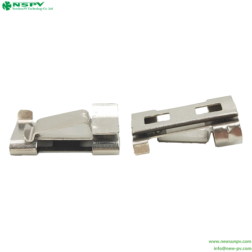 Stainless Steel PV Wire Management Clips Solar Cable Clips Metal Cable Clips