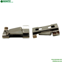 Stainless Steel PV Wire Management Clips Solar Cable Clips Metal Cable Clips