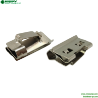 Stainless Steel PV Wire Management Clips Solar Cable Clips Metal Cable Clips