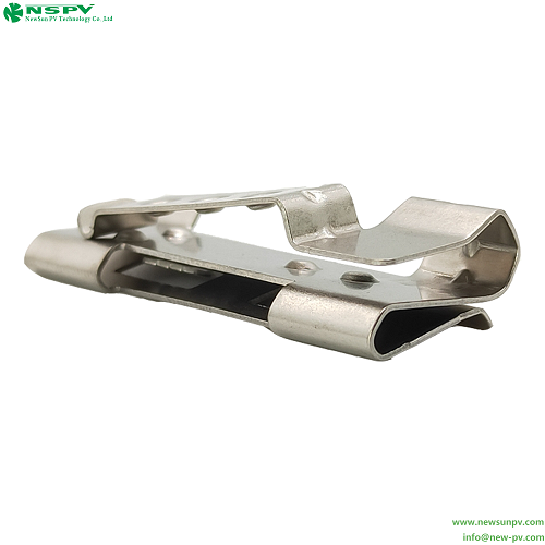 Corrosion Resistant PV Wire Clips Stainless Steel Solar Cable Management Clips