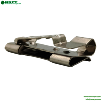 Corrosion Resistant PV Wire Clips Stainless Steel Solar Cable Management Clips