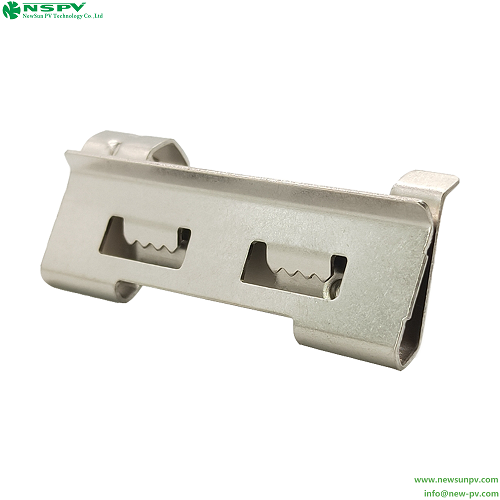 Corrosion Resistant PV Wire Clips Stainless Steel Solar Cable Management Clips