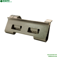 Corrosion Resistant PV Wire Clips Stainless Steel Solar Cable Management Clips