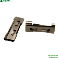 Corrosion Resistant PV Wire Clips Stainless Steel Solar Cable Management Clips