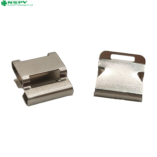 PV 301 Stainless Steel Solar Panel Cable Clips PV Wire Management Clips Metal Cable Clips