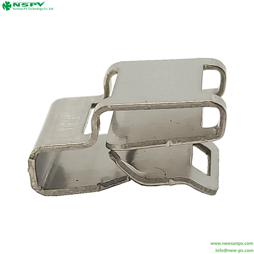 PV 301 Stainless Steel Solar Panel Cable Clips PV Wire Management Clips Metal Cable Clips