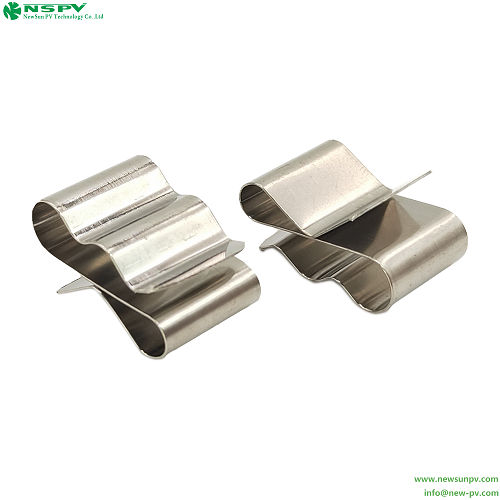 Photovoltaic Solar Wire Management Clips Solar Panel Stainless Steel Cable Clips