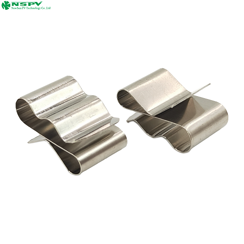 Photovoltaic Solar Wire Management Clips Solar Panel Stainless Steel Cable Clips