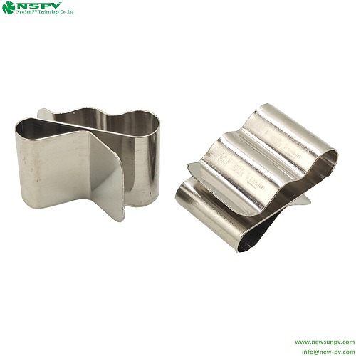 Photovoltaic Solar Wire Management Clips Solar Panel Stainless Steel Cable Clips