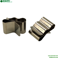 Photovoltaic Solar Wire Management Clips Solar Panel Stainless Steel Cable Clips