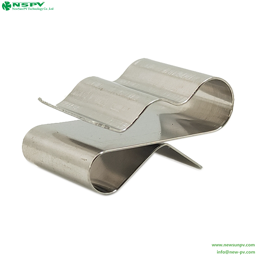 Photovoltaic Solar Wire Management Clips Solar Panel Stainless Steel Cable Clips
