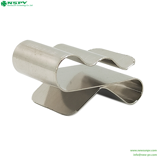 Photovoltaic Solar Wire Management Clips Solar Panel Stainless Steel Cable Clips