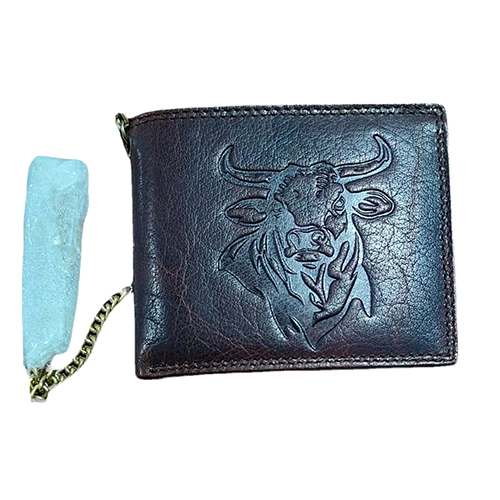 Men Black Leather Wallet