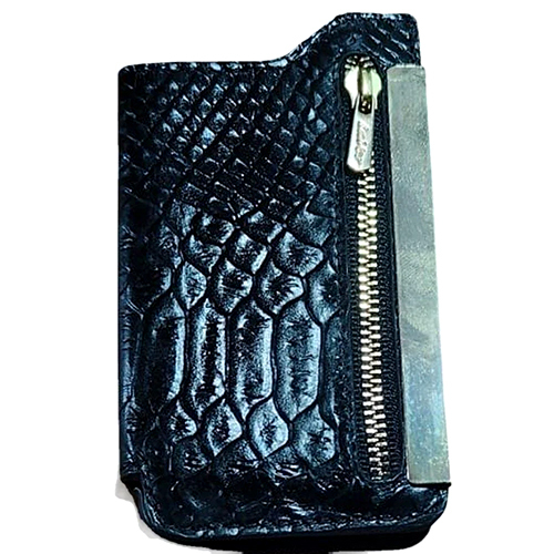 Black Leather Waterproof Wallet