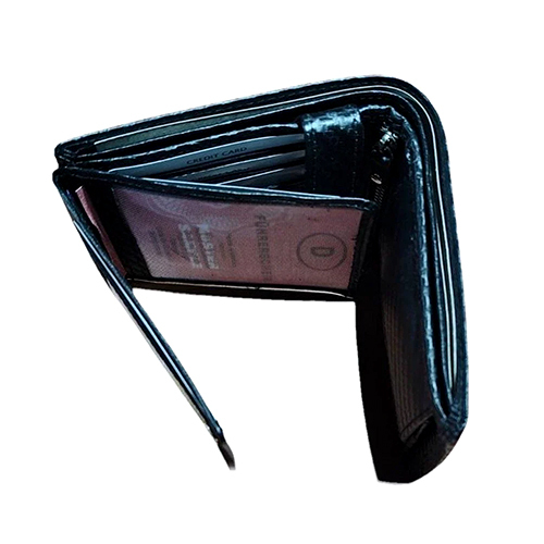 Carbon Fiber Leather Wallet