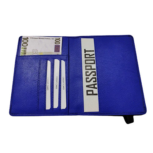 Different Available Pure Leather Passport Cum Travel Wallet