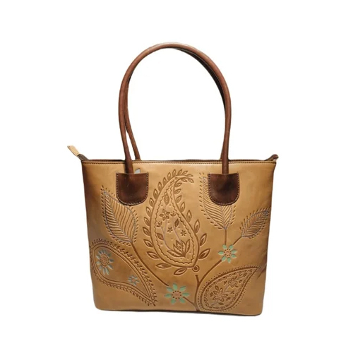 Leather Ladies Leather Handheld Bag