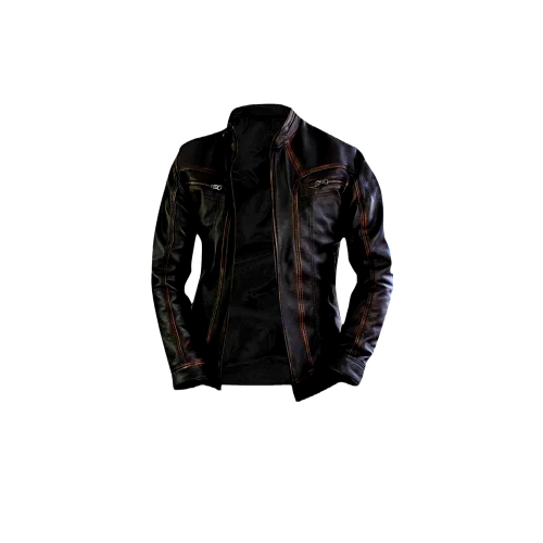 Formal Leather Jacket For Mens