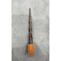 Tapered Ball Nose End Mill - Carbide Material, All Sizes Available | Polished Finish, Rigid Hardness, Ideal For Curved Profiles And Contoured Cavities
