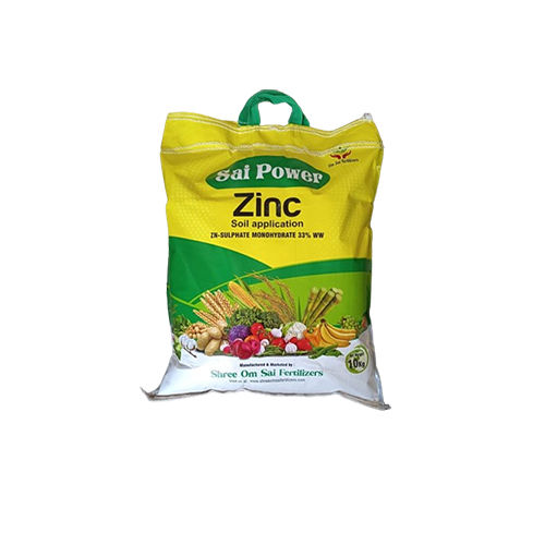 Zinc Sulphate Monohydrate 33% Ww Soil Conditioner - Application: Organic Fertilizer