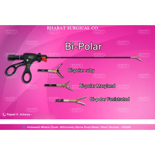 Laparoscopic Bipolar Surgical Instruments