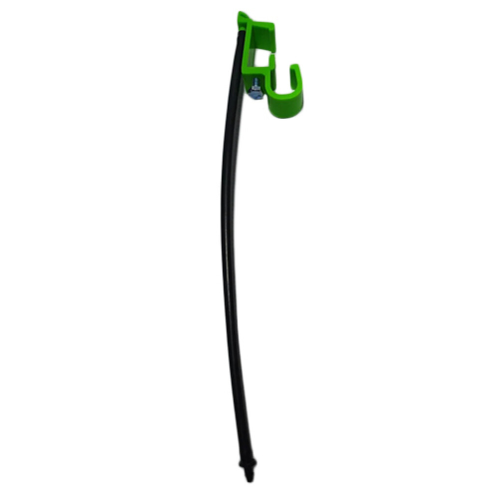 Solar Sprinkler Nozzle Mono Plate Fitting - Color: Black & Green
