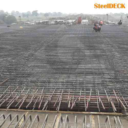 76 MM Steel Decking Sheet