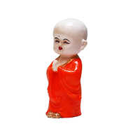 Saint Laughing Buddha Statue - Polished Resin, Various Sizes, Multicolor | Uplifting Symbol Of Happiness And Prosperity
