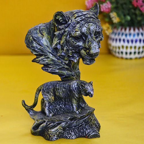 Handicraft Resin Multi Tiger Animal Statue