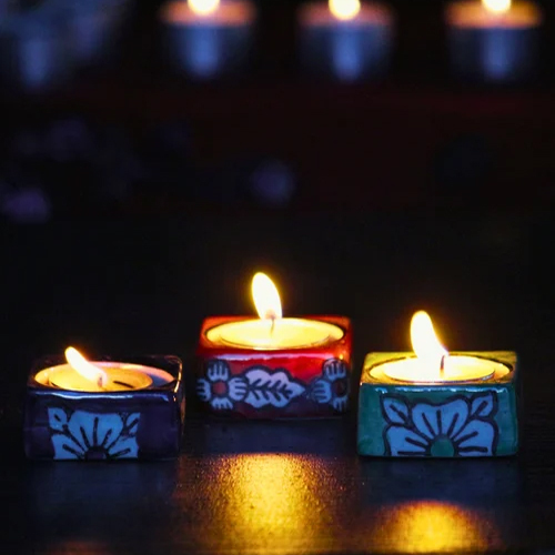 Tea Light Candle Holder Set