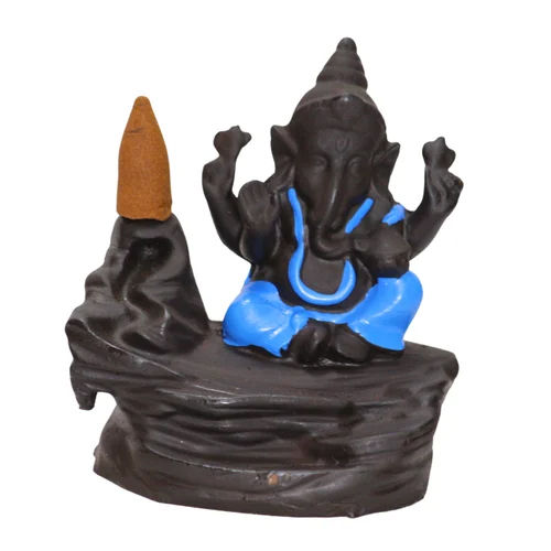 Polyresin Ganesha Smoke Fountain