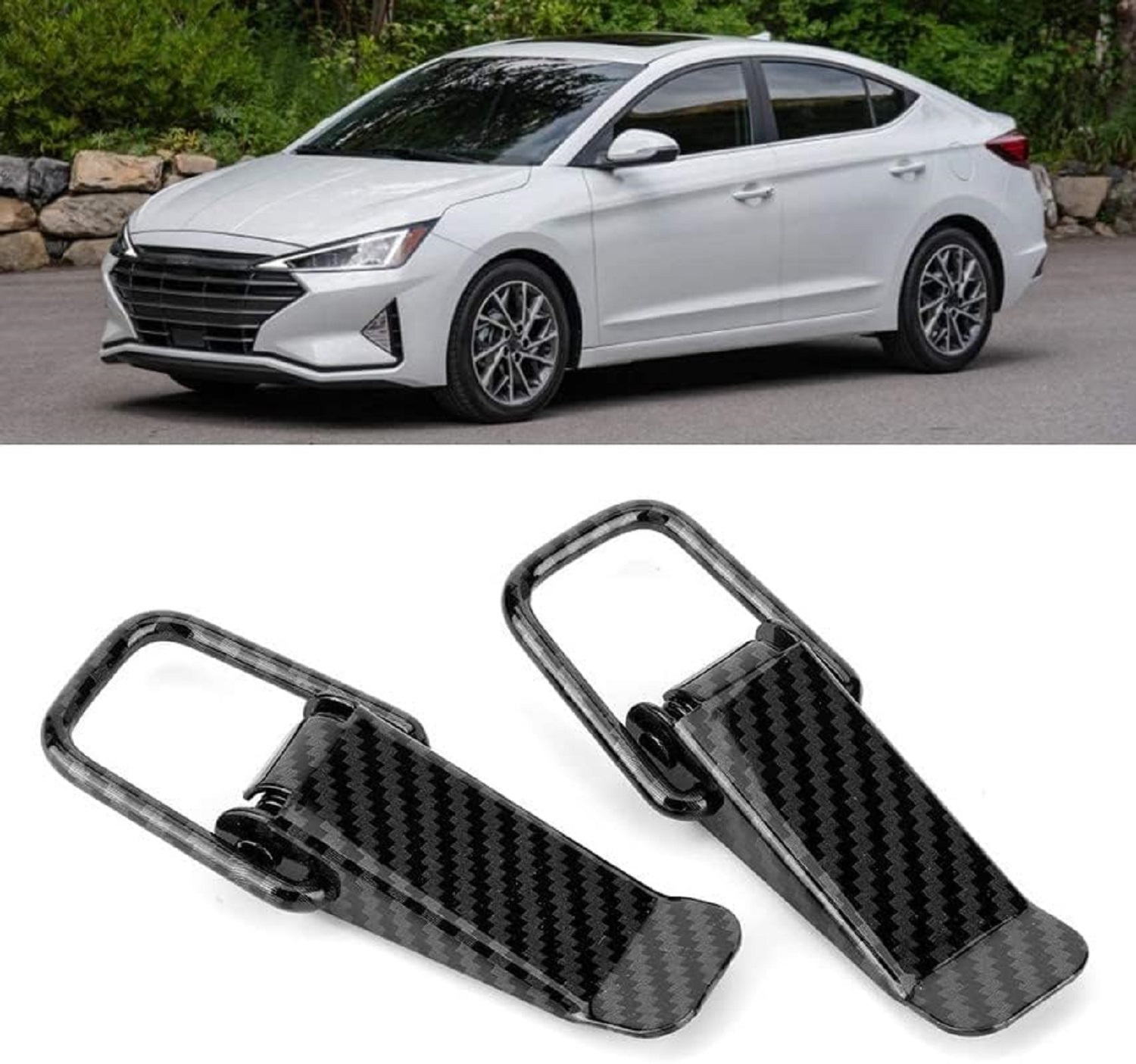 CAR BUMPER SECURITY HOOK LOCK CLIPS