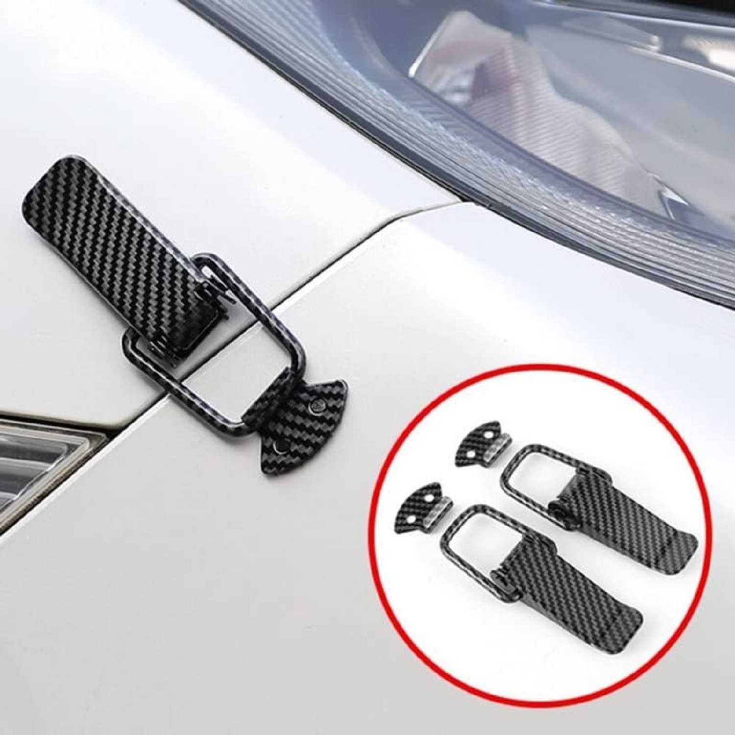 CAR BUMPER SECURITY HOOK LOCK CLIPS