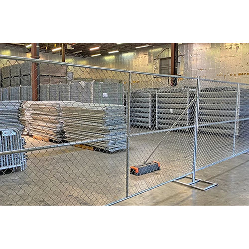 Powder Coated Temporary Chain Link Fencing