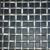 Galvanized Square Wire Mesh - Mild Steel, 90-120 Cm Height, Silver | Plain Mesh, Square Hole, 4-16 Mesh, 20-26 Swg Thickness