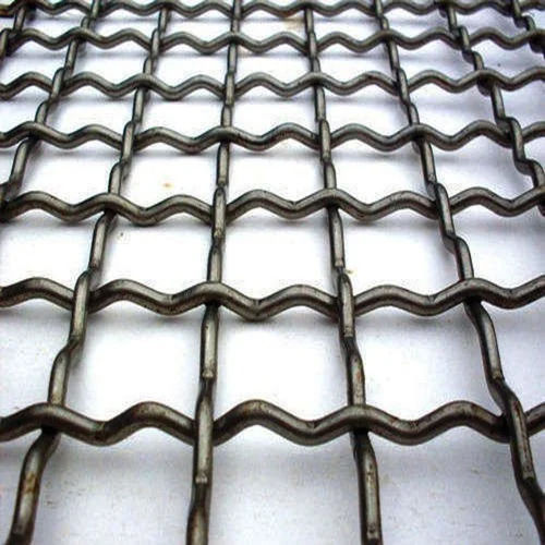 Crimped Wire Mesh - Hole Shape: Square Hole