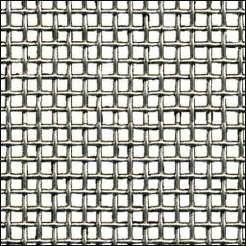 Gi Crimped Wire Mesh - Color: Silver