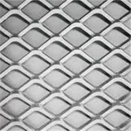 Galvanized Diamond Mesh