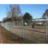 Chain Link Mesh Gate - Mild Steel, 2.4mm Width X 500mm Length X 5ft Height | Suitable For Residential & Commercial Use, Warranty Included