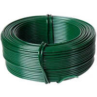 Pvc Coated Gi Wire - Iron, 5 Mm Thickness, Green Color | Rust-resistant Fence Making Solution With Warranty