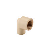 Cpvc Brass Elbow - High-pressure Reducing Elbow | Durable, Corrosion Resistant, Aisi Standard Compliant, Hot-rolled Finish, Warranty Included
