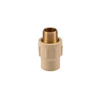 Cpvc Brass Threaded Mta - High-pressure, Reducing Pipe Fitting | Aisi Standard, Hot-rolled Technique, Warranty Included, Easy Installation