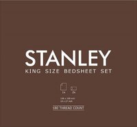 STANLEY  PREMIUM COTTON KING SIZE BEDSHEET