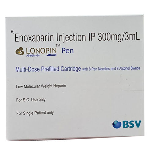 Lonopin Pen Injection Ip 300Mg-3Ml Dry Place