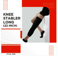 Pro Knee Stabler 22" (p.c.no: 2706) (s/m/l/xl/xxl) - Color: Black