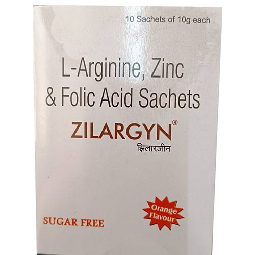 Zilargyn Folic Acid Sachets