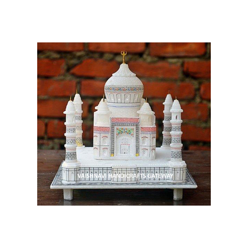 Indian Manufacturer And Exporter Italian Marble Taj Mahal For Gifting And Home Decor