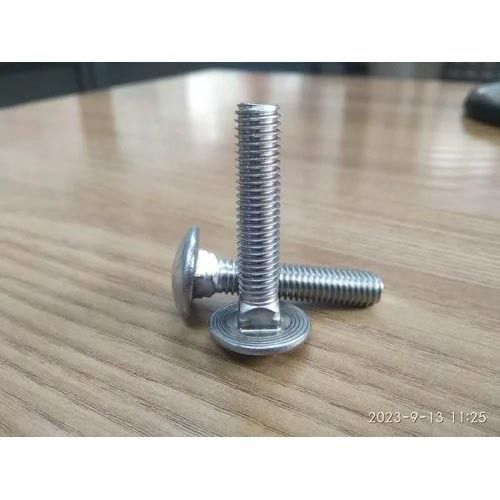 Silver Stainless Steel Carriage Bolt